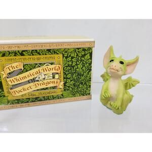 1993 Whimsical World of Pocket Dragons Signed Real Musgrave ~ Playing Footsies